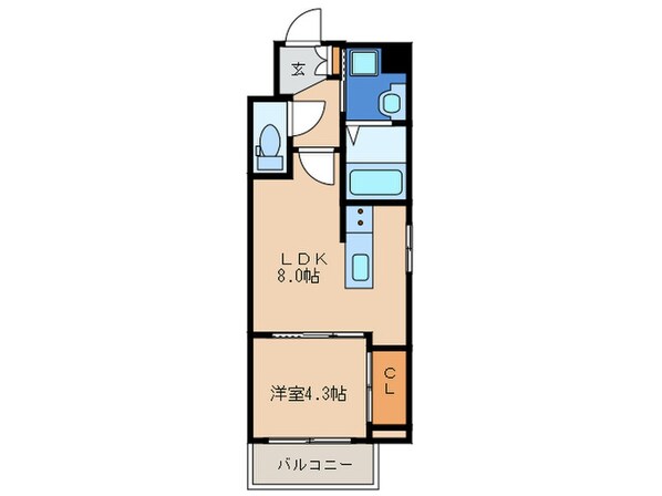 LEXUS　GARDEN　香椎駅前の物件間取画像